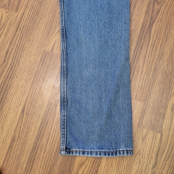 Levi's 505 Men's Straight Jeans Classic Blue Denim W30 L32 Relaxed Fit B48 - Picture 9 of 10